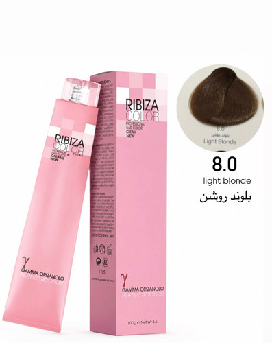 رنگ موی ریبیزا بلوند روشن 8.0