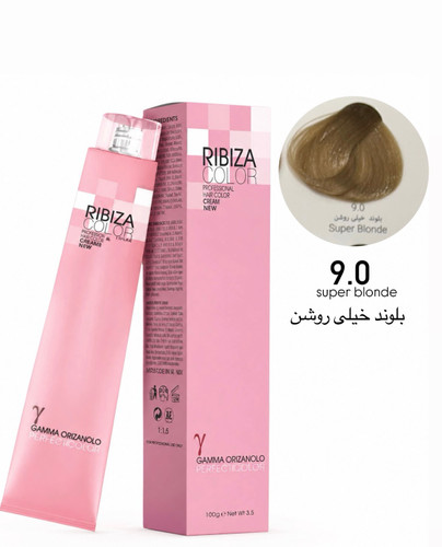 رنگ موی ریبیزا بلوند خیلی روشن شماره 9.0