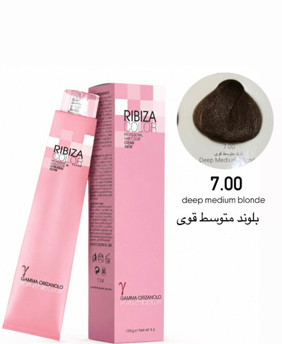 رنگ مو بلوند متوسط قوی شماره7.00