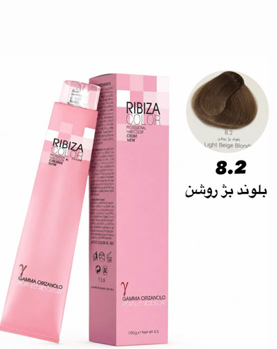رنگ موی ریبیزا بلوند بژ روشن 8.2