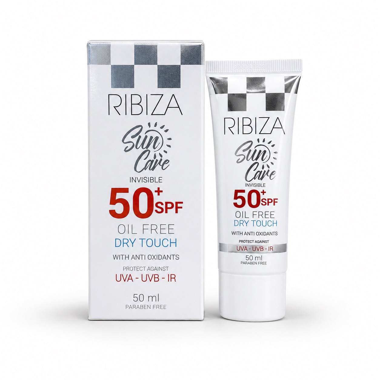 کرم ضدآفتاب ریبیزا SPF 50|بدون رنگ و نامریی