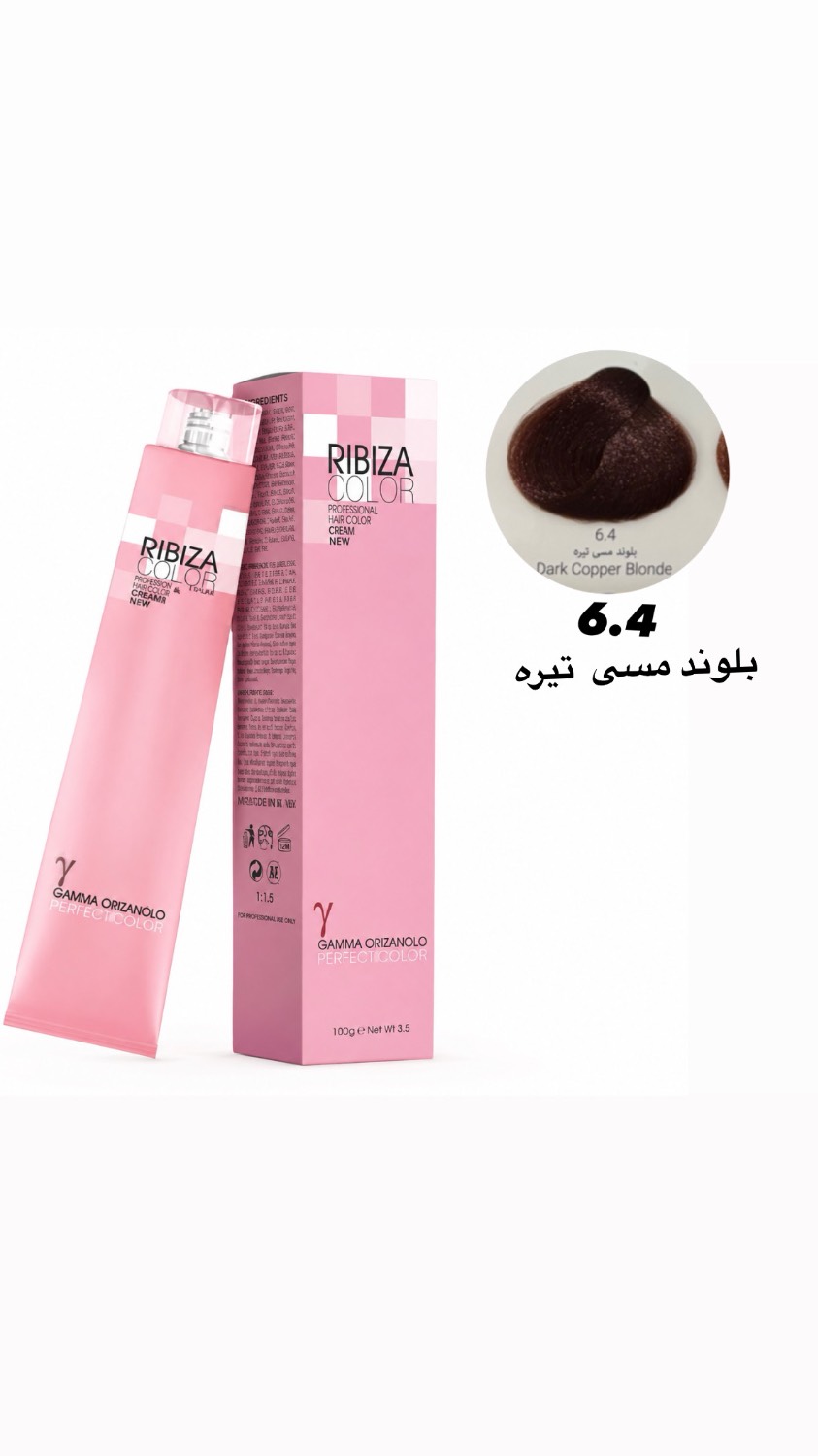 رنگ موی ریبیزا بلوند مسی تیره6.4